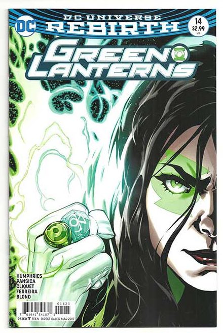 Green Lanterns #14 Emanuela Lupacchino Variant Green Lanterns #14 Emanuela Lupacchino Variant
