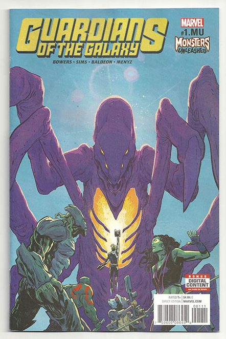 Guardians Of The Galaxy Vol 4 #1.MU Guardians Of The Galaxy Vol 4 #1.MU
