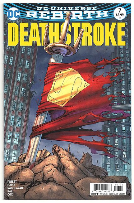 Deathstroke Vol 4 #7 Shane Davis Variant Deathstroke Vol 4 #7 Shane Davis Variant