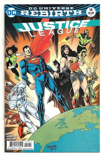 Justice League Vol 3 #14 Yanick Paquette Variant Justice League Vol 3 #14 Yanick Paquette Variant