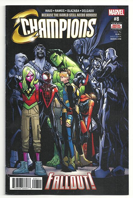 Champions Vol 2 #8 Champions Vol 2 #8