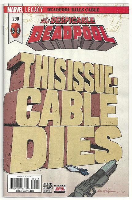 Despicable Deadpool #290 Despicable Deadpool #290