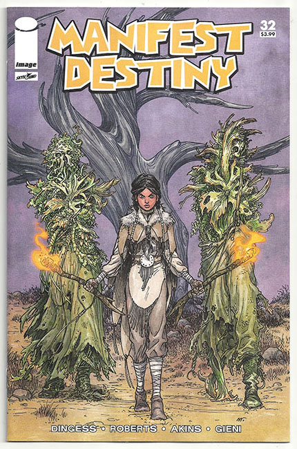 Manifest Destiny #32 Walking Dead #19 Tribute Variant Manifest Destiny #32 Walking Dead #19 Tribute Variant