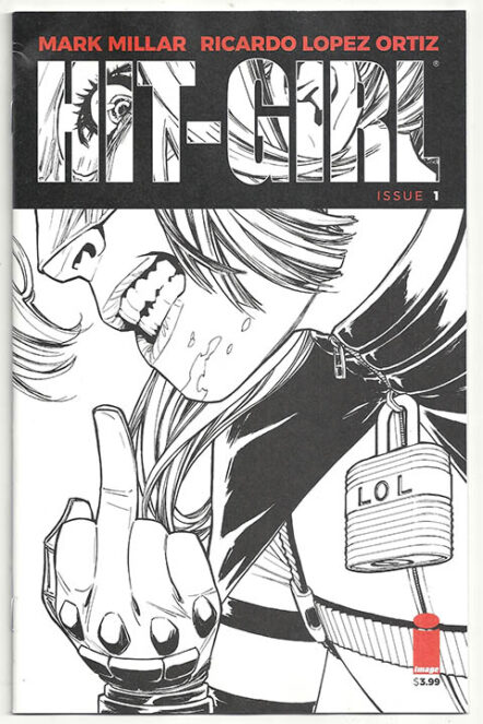 Hit-Girl Vol 2 #1 Sketch Variant