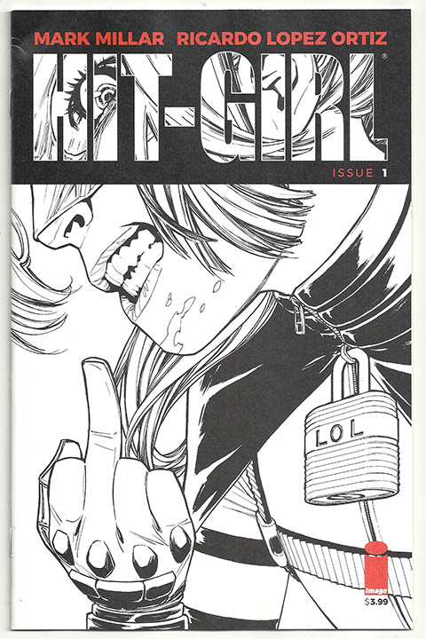 Hit-Girl Vol 2 #1 Sketch Variant Hit-Girl Vol 2 #1 Sketch Variant