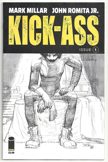 Kick-Ass Vol 4 #1 John Romita Jr. Sketch Variant