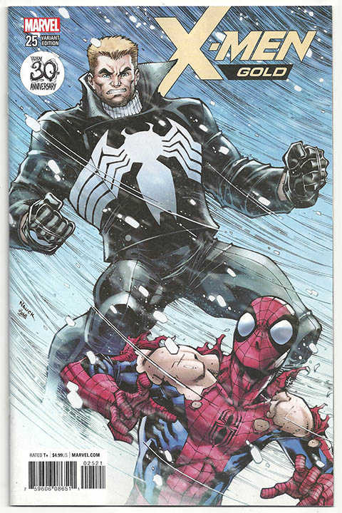 X-Men: Gold Vol 2 #25 Venom 30th Anniversary Variant X-Men: Gold Vol 2 #25 Venom 30th Anniversary Variant