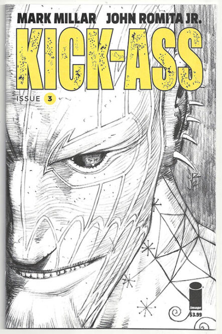 Kick-Ass Vol 4 #3 Sketch Variant
