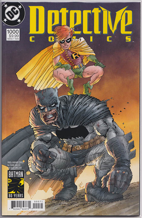 Detective Comics Vol 1 #1000 Tim Sale 1990s Variant Detective Comics Vol 1 #1000 Tim Sale 1990s Variant