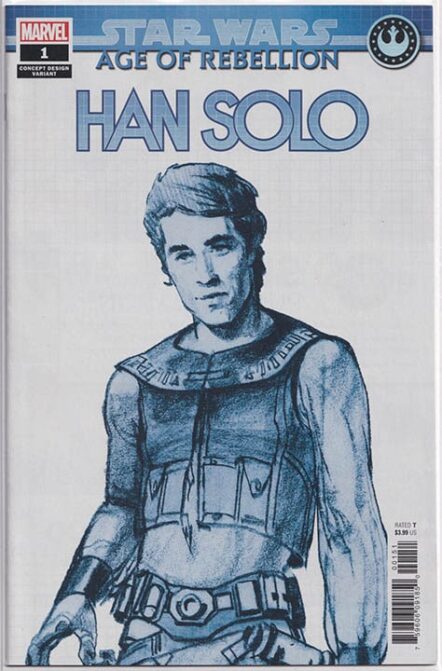 Star Wars: Age Of Rebellion - Han Solo #1 Concept Design Variant