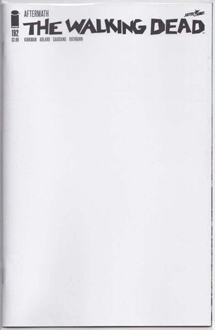 Walking Dead #192 Blank Variant