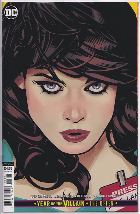 Superman Vol 5 #13 Adam Hughes Card Stock Variant Superman Vol 5 #13 Adam Hughes Card Stock Variant