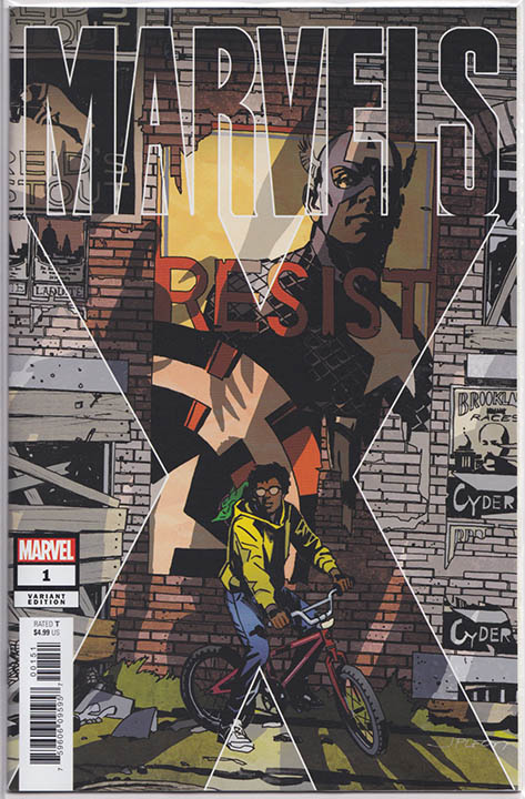 Marvels X #1 John Paul Leon Party Variant Marvels X #1 John Paul Leon Party Variant