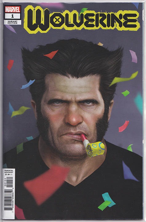 Wolverine Vol 7 #1 Rahzzah Party Variant Wolverine Vol 7 #1 Rahzzah Party Variant
