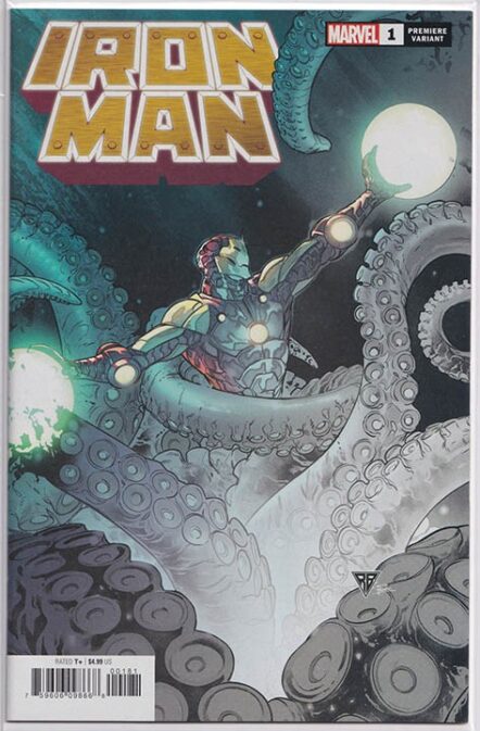 Iron Man Vol 6 #1 RB Silva Party Sketch Variant (1 Per Store)