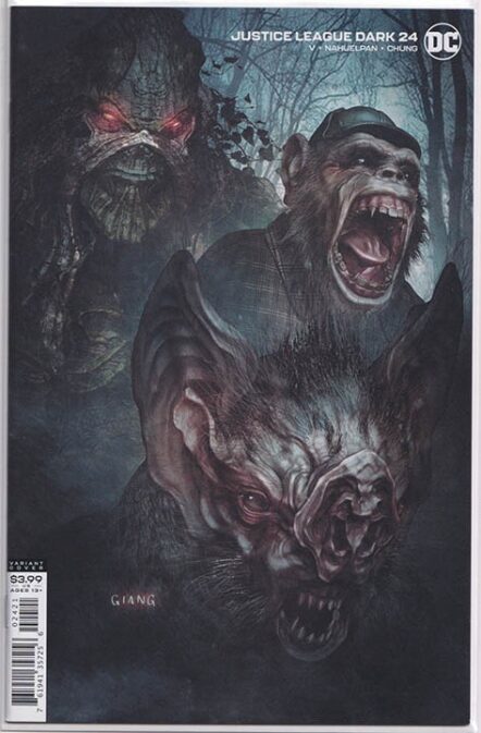 Justice League Dark Vol 2 #24 John Giang Variant
