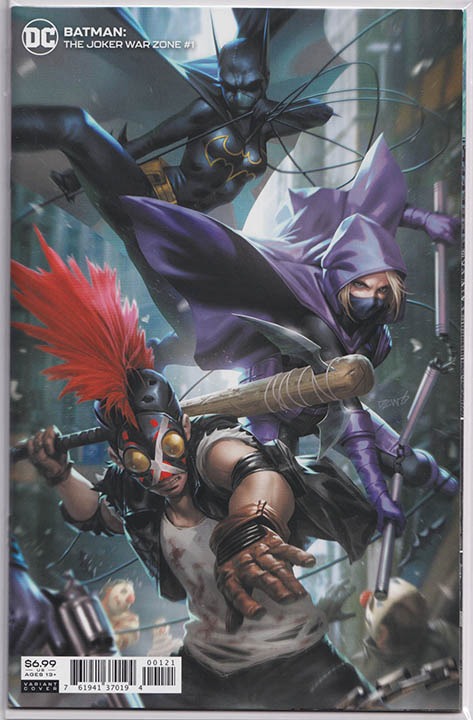 Batman: The Joker War Zone #1 Derreck Chew Card Stock Variant Batman: The Joker War Zone #1 Derreck Chew Card Stock Variant