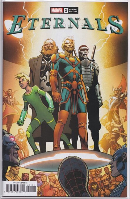 Eternals Vol 5 #1 Takashi Okazaki Incentive Variant 1:25