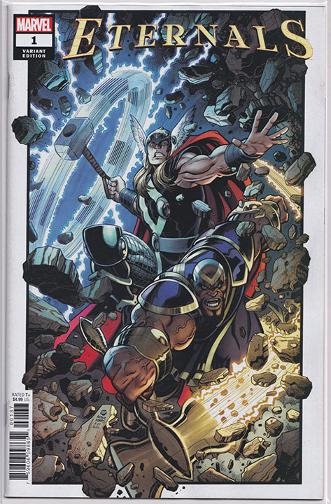 Eternals Vol 5 #1 Takashi Okazaki Incentive Variant 1:25 Eternals Vol 5 #1 Takashi Okazaki Incentive Variant 1:25