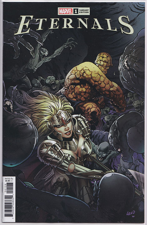 Eternals Vol 5 #1 Takashi Okazaki Incentive Variant 1:25 Eternals Vol 5 #1 Takashi Okazaki Incentive Variant 1:25