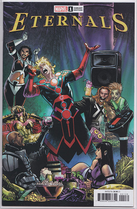 Eternals Vol 5 #1 Takashi Okazaki Incentive Variant 1:25 Eternals Vol 5 #1 Takashi Okazaki Incentive Variant 1:25