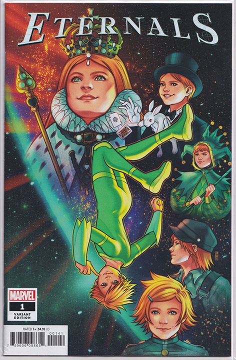 Eternals Vol 5 #1 Takashi Okazaki Incentive Variant 1:25 Eternals Vol 5 #1 Takashi Okazaki Incentive Variant 1:25