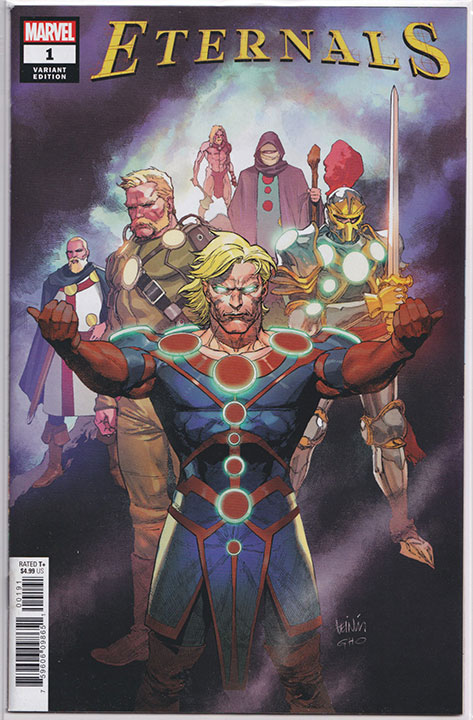 Eternals Vol 5 #1 Takashi Okazaki Incentive Variant 1:25 Eternals Vol 5 #1 Takashi Okazaki Incentive Variant 1:25