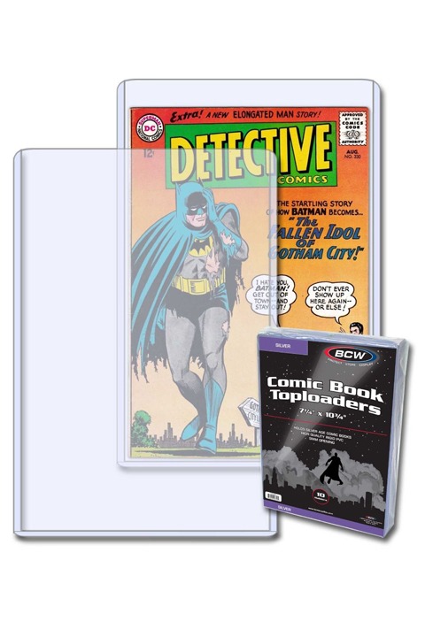 BCW Silver Comic Topload Holder BCW Silver Comic Topload Holder