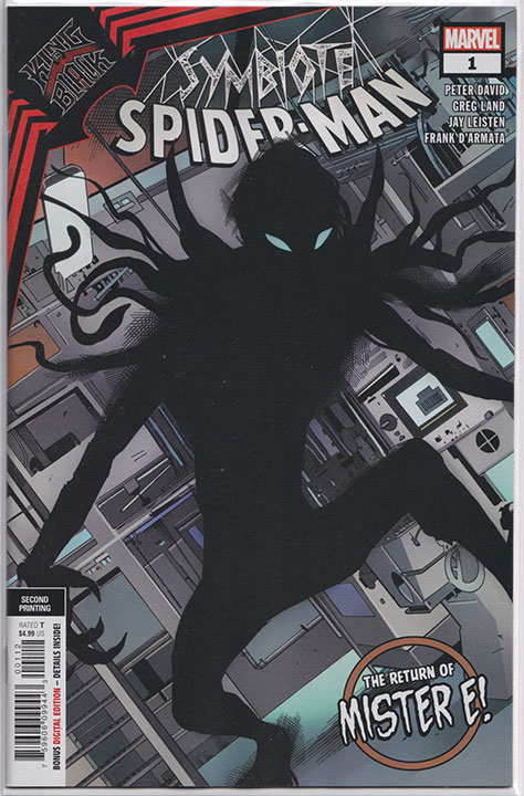 King In Black: Symbiote Spider-Man #1 2nd Print King In Black: Symbiote Spider-Man #1 2nd Print