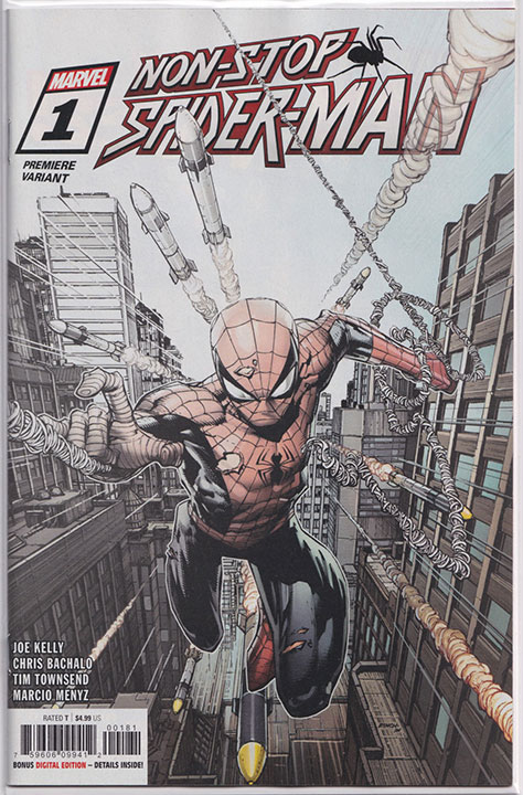 Non-Stop Spider-Man #1 David Finch Premiere Variant (2 Per Store) Non-Stop Spider-Man #1 David Finch Premiere Variant (2 Per Store)