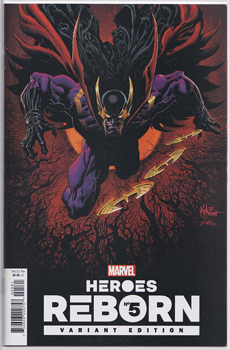 Heroes Reborn Vol 2 #5 John Tyler Christopher Action Figure Variant Heroes Reborn Vol 2 #5 John Tyler Christopher Action Figure Variant