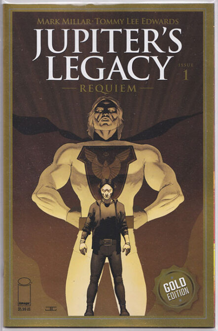 Jupiter's Legacy: Requiem #1 Incentive John Cassaday Gold Foil Variant (1 Per Store)