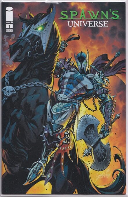 Spawn's Universe #1 J Scott Campbell Medieval Spawn Variant