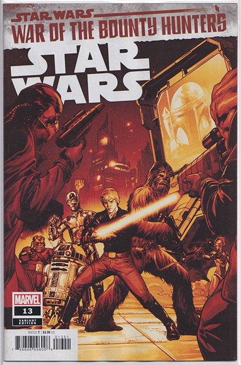Star Wars Vol 3 #13 Carlo Pagulayan Crimson Variant Star Wars Vol 3 #13 Carlo Pagulayan Crimson Variant