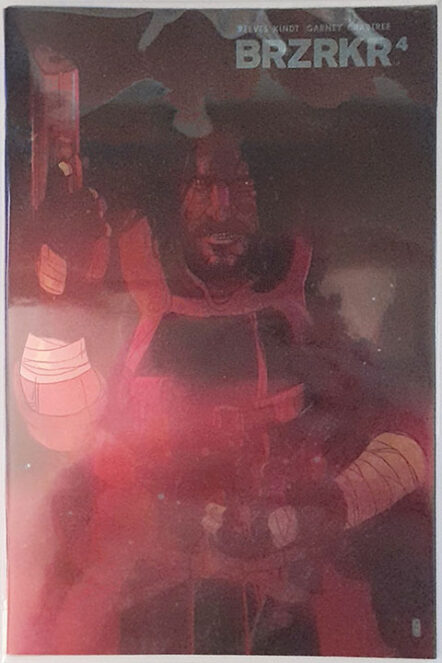 BRZRKR #4 Christian Ward Foil Variant