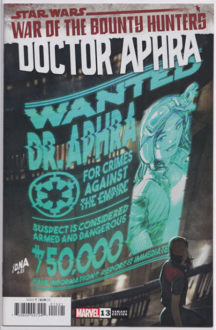 Star Wars: Doctor Aphra Vol 2 #13 David Nakayama Wanted Poster Variant