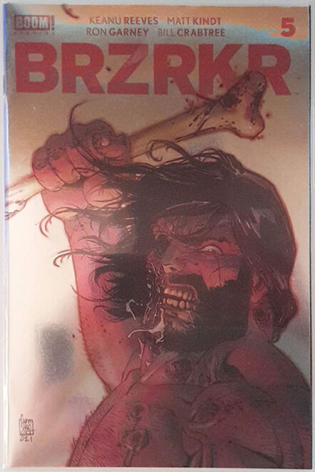 BRZRKR #5 Giuseppe Camuncoli Foil Variant