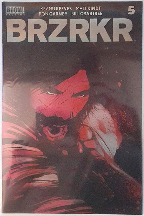 BRZRKR #5 Lee Garbett Foil Variant BRZRKR #5 Lee Garbett Foil Variant