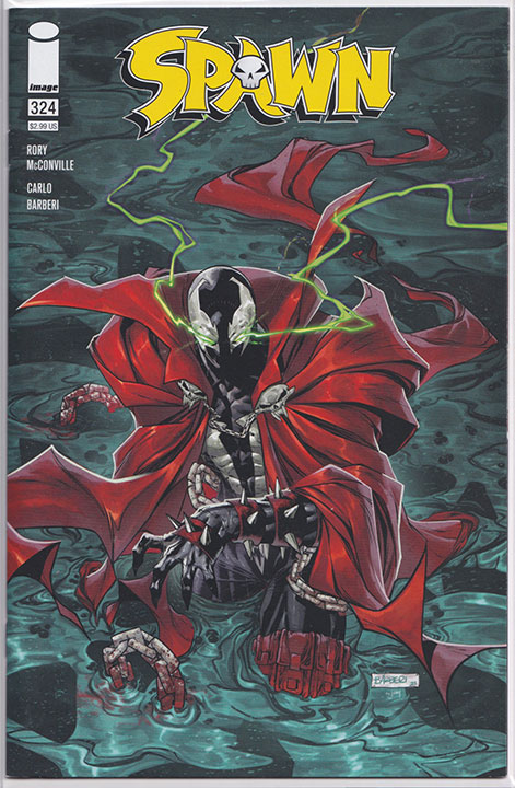 Spawn #324 Carlo Barberi Variant Spawn #324 Carlo Barberi Variant