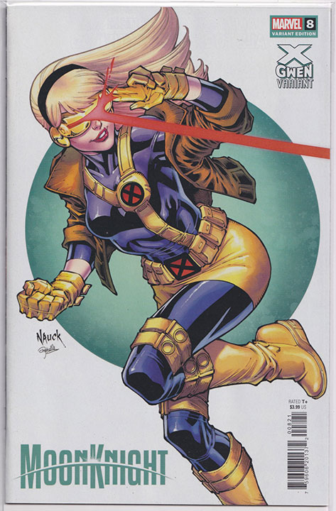 Moon Knight Vol 9 #8 Todd Nauck X-Gwen Variant Moon Knight Vol 9 #8 Todd Nauck X-Gwen Variant