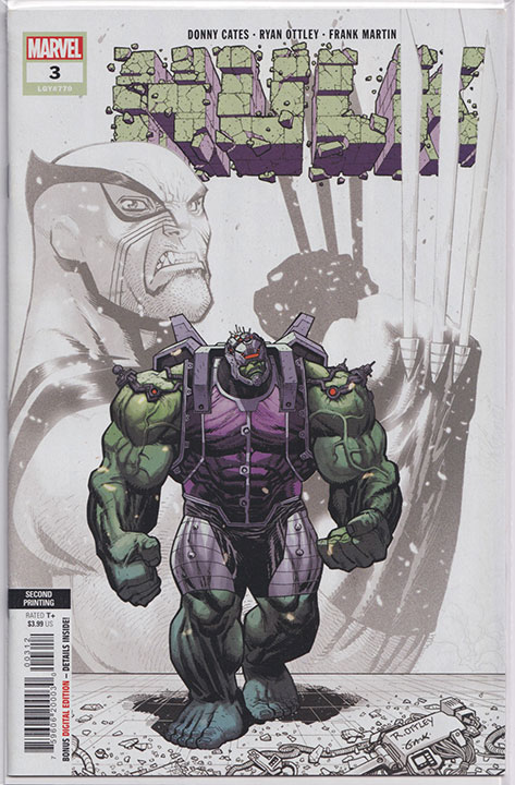 Hulk Vol 5 #3 2nd Print Hulk Vol 5 #3 2nd Print