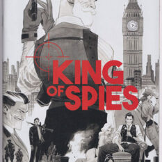 King Of Spies #4 Matteo Scalera Black & White Variant