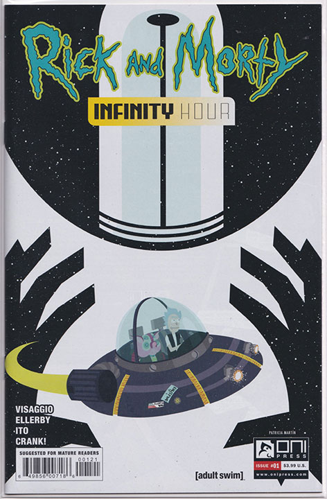 Rick and Morty: Infinity Hour #1 Patricia Martin Variant Rick and Morty: Infinity Hour #1 Patricia Martin Variant