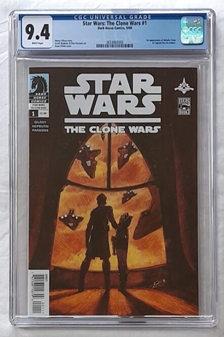 Star Wars: The Clone Wars #1 CGC 9.4 NM