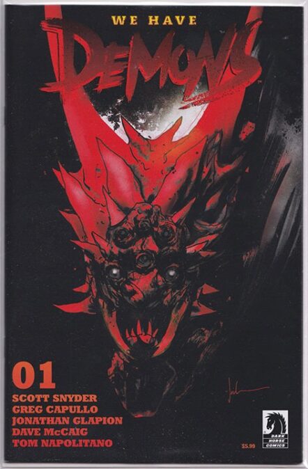 We Have Demons #1 Jock Variant