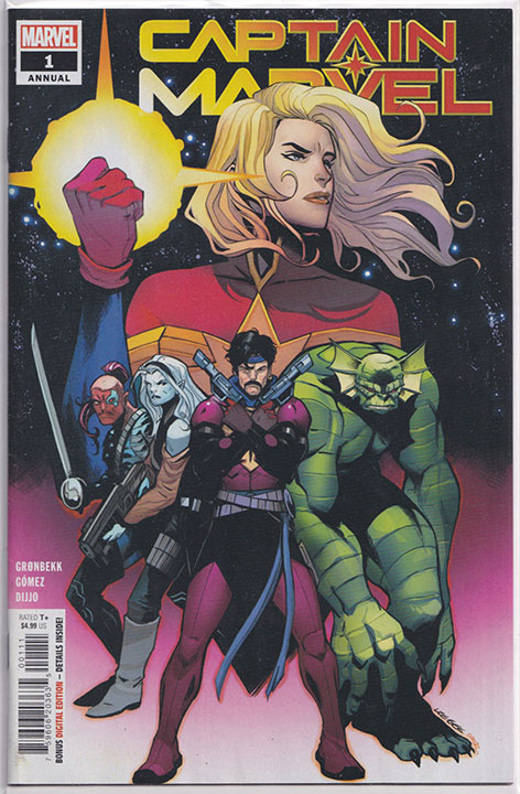 Captain Marvel Vol 9 Annual #1 Captain Marvel Vol 9 Annual #1