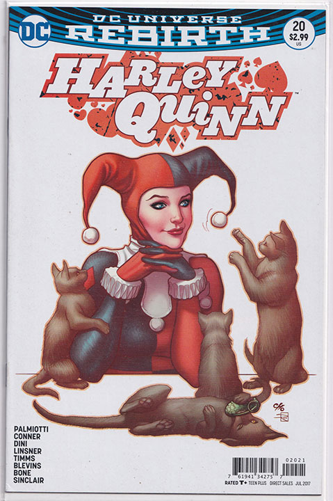Harley Quinn Vol 3 #20 Frank Cho Variant Harley Quinn Vol 3 #20 Frank Cho Variant