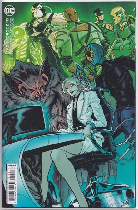 Task Force Z #10 Travis Mercer Card Stock Variant