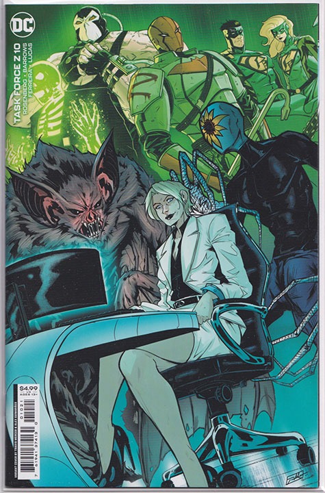 Task Force Z #10 Travis Mercer Card Stock Variant Task Force Z #10 Travis Mercer Card Stock Variant