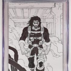 BRZRKR #1 Rafael Grampa Black & White Virgin Incentive Variant 1:100 CGC 9.8 NM/M